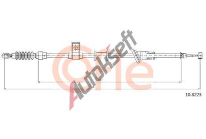 COFLE Tan lanko parkovac brzdy CFL 10.8223, 10.8223