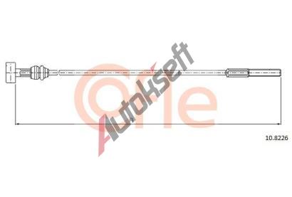 COFLE Ta�n� lanko parkovac� brzdy CFL 10.8226, 10.8226