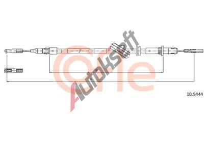 COFLE Tan lanko parkovac brzdy CFL 10.9444, 10.9444