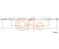 COFLE Tan lanko parkovac brzdy ‐ CFL 10.9833