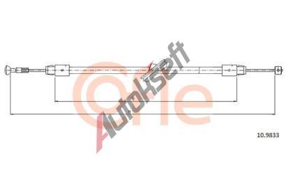 COFLE Tan lanko parkovac brzdy CFL 10.9833, 10.9833