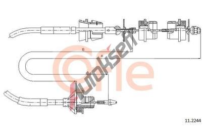 COFLE Spojkov lanko CFL 11.2244, 11.2244