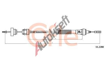 COFLE Spojkov lanko CFL 11.2280, 11.2280