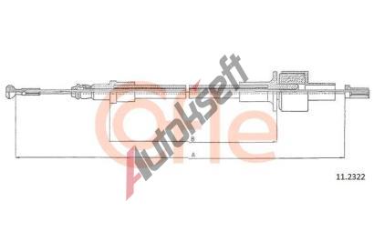 COFLE Spojkov lanko CFL 11.2322, 11.2322
