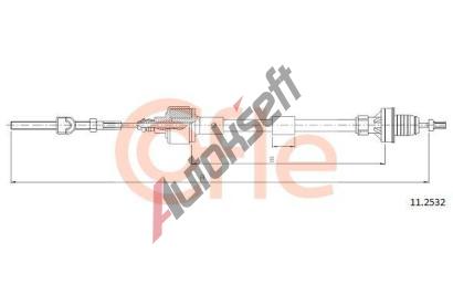 COFLE Spojkov lanko CFL 11.2532, 11.2532