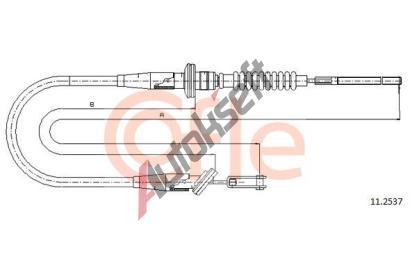 COFLE Spojkov� lanko CFL 11.2537, 11.2537