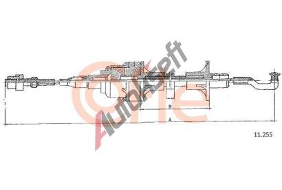 COFLE Spojkov� lanko CFL 11.255, 11.255