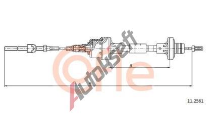 COFLE Spojkov lanko CFL 11.2561, 11.2561
