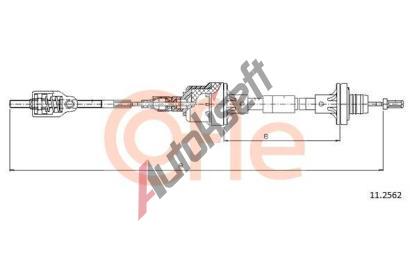 COFLE Spojkov lanko CFL 11.2562, 11.2562