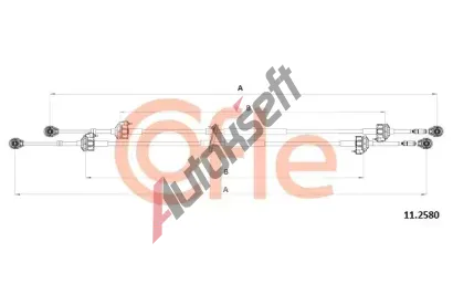 COFLE Ta�n� lanko ru�n� p�evodovky CFL 11.2580, 11.2580
