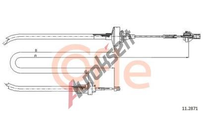 COFLE Spojkov lanko CFL 11.2871, 11.2871