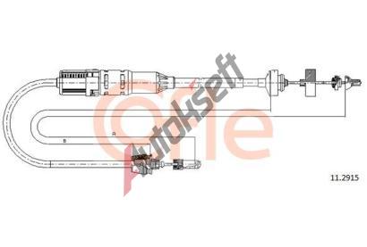 COFLE Spojkov lanko CFL 11.2915, 11.2915