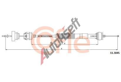 COFLE Spojkov lanko CFL 11.3045, 11.3045