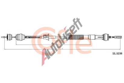 COFLE Spojkov� lanko CFL 11.3239, 11.3239
