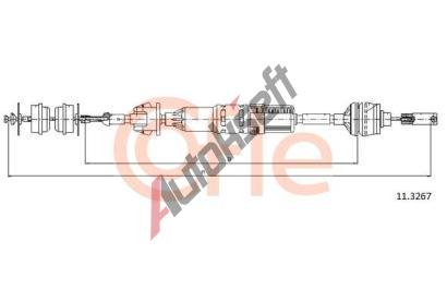 COFLE Spojkov lanko CFL 11.3267, 11.3267