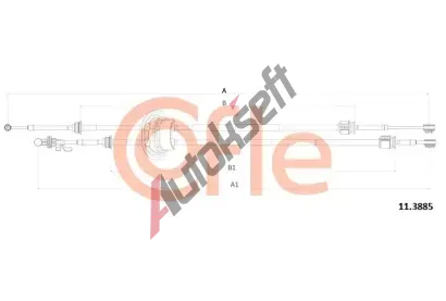 COFLE Tan lanko run pevodovky CFL 11.3885, 11.3885