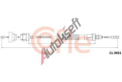 COFLE Spojkov lanko CFL 11.3921, 11.3921