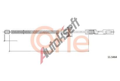 COFLE Tan lanko parkovac brzdy CFL 11.5464, 11.5464