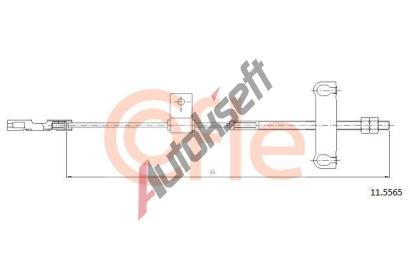 COFLE Tan lanko parkovac brzdy CFL 11.5565, 11.5565