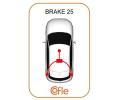 COFLE Tan lanko parkovac brzdy CFL 11.5843, 11.5843