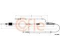 Tan lanko parkovac brzdy COFLE ‐ CFL 11.5845