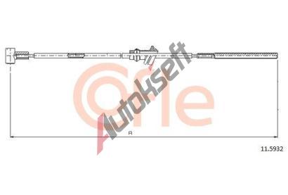 COFLE Tan lanko parkovac brzdy CFL 11.5932, 11.5932