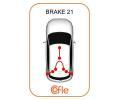 COFLE Tan lanko parkovac brzdy CFL 11.5939, 11.5939