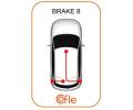COFLE Tažné lanko parkovací brzdy CFL 11.5942, 11.5942