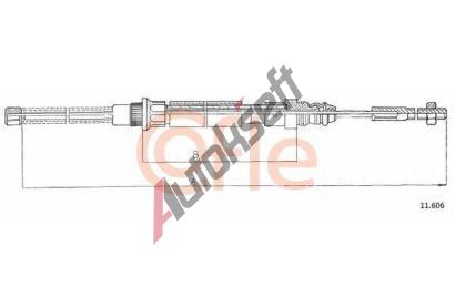 COFLE Tan lanko parkovac brzdy CFL 11.606, 11.606
