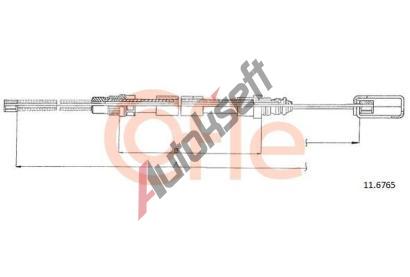 COFLE Tan lanko parkovac brzdy CFL 11.6765, 11.6765