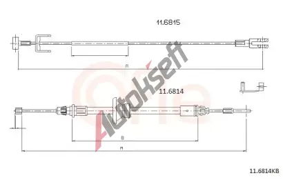 COFLE Tan lanko parkovac brzdy CFL 11.6814KB, 11.6814KB