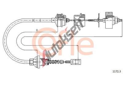 COFLE Spojkov lanko CFL 1172.3, 1172.3