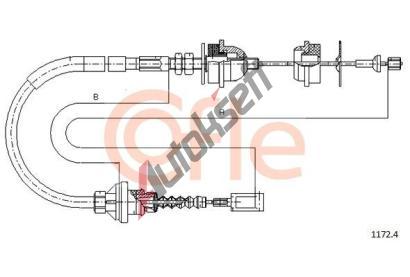 COFLE Spojkov lanko CFL 1172.4, 1172.4