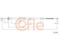 Ta�n� lanko parkovac� brzdy&nbsp;COFLE&nbsp;&dash;&nbsp;CFL 12.0742