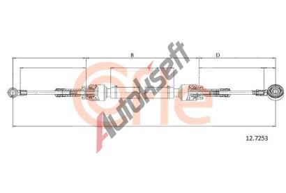 COFLE Ta�n� lanko ru�n� p�evodovky CFL 12.7253, 12.7253
