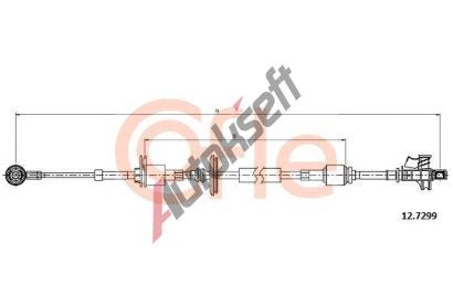 COFLE Ta�n� lanko ru�n� p�evodovky CFL 12.7299, 12.7299