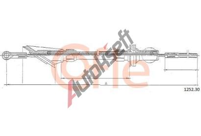 COFLE Spojkov� lanko CFL 1252.30, 1252.30