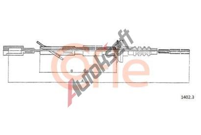 COFLE Spojkov lanko CFL 1402.3, 1402.3