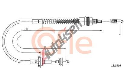 COFLE Spojkov� lanko CFL 15.1516, 15.1516