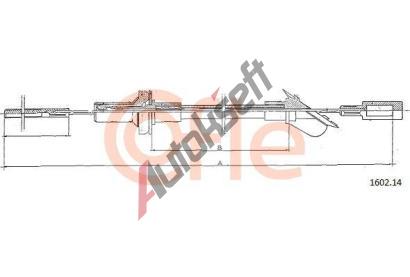 COFLE Spojkov lanko CFL 1602.14, 1602.14
