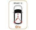 COFLE Ta�n� lanko parkovac� brzdy CFL 17.0366, 17.0366