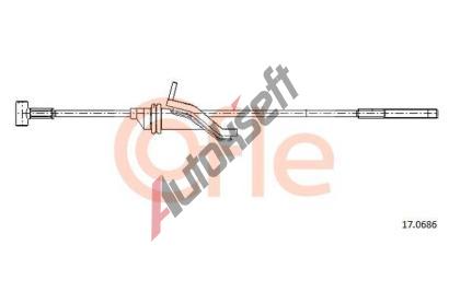 COFLE Tan lanko parkovac brzdy CFL 17.0686, 17.0686