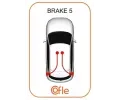 COFLE Ta�n� lanko parkovac� brzdy CFL 17.1662, 17.1662