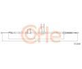 Tan lanko parkovac brzdy COFLE ‐ CFL 17.2516