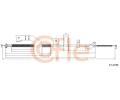 Tan lanko parkovac brzdy COFLE ‐ CFL 17.2740