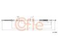 Tan lanko parkovac brzdy COFLE ‐ CFL 17.3530