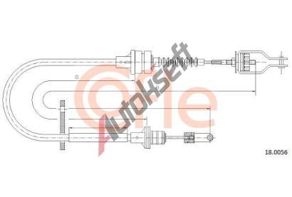 COFLE Spojkov lanko CFL 18.0056, 18.0056