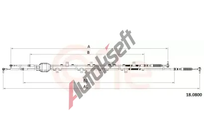 COFLE Ta�n� lanko ru�n� p�evodovky CFL 18.0800, 18.0800