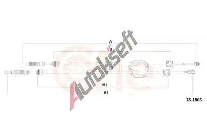 COFLE Ta�n� lanko ru�n� p�evodovky CFL 18.1805, 18.1805