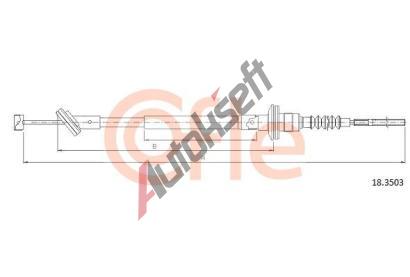 COFLE Spojkov lanko CFL 18.3503, 18.3503